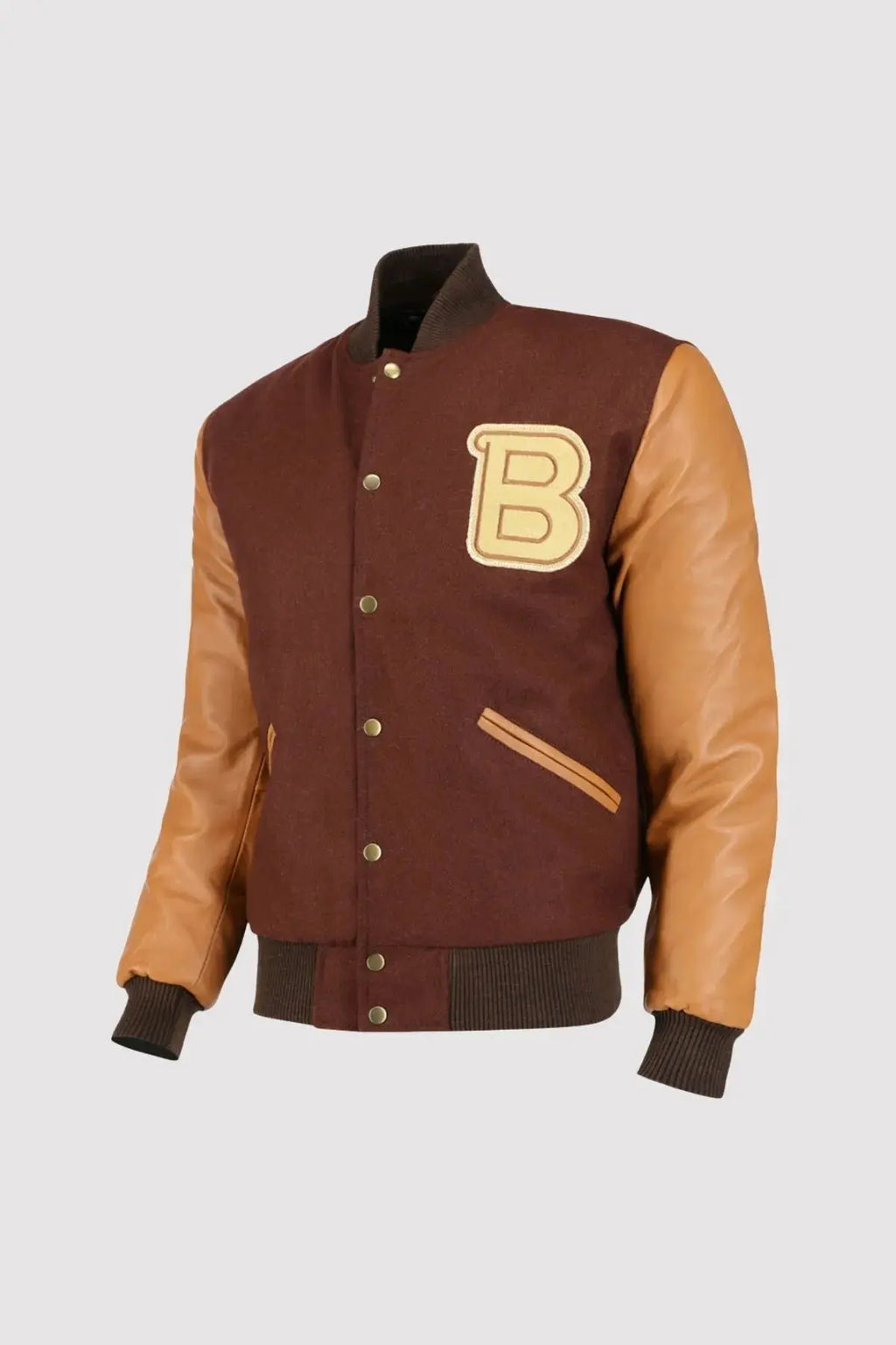 Hotline Miami Brown Letterman Jacket WorthVee