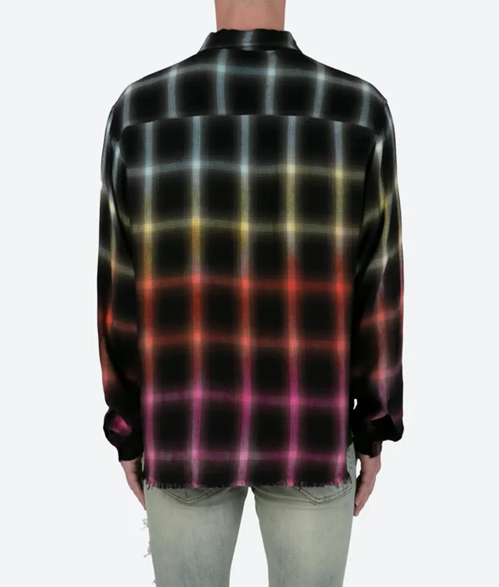 House Of Payne S14 Calvin Payne Rainbow Plaid Shirt