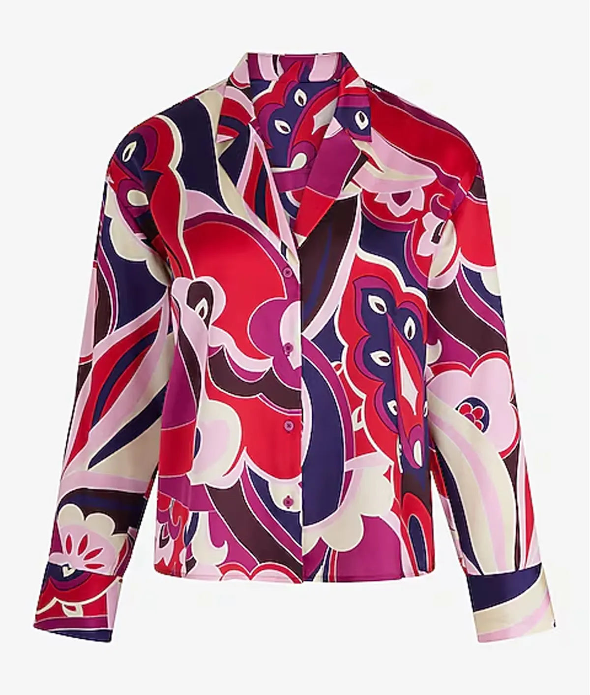 House Of Payne S14 Janine Payne Swirl Print Blouse
