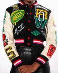 House of Villains S03 Plane Jane Patch Varsity Jacket