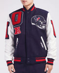 Houston Texans Mashup Varsity Jacket WorthVee