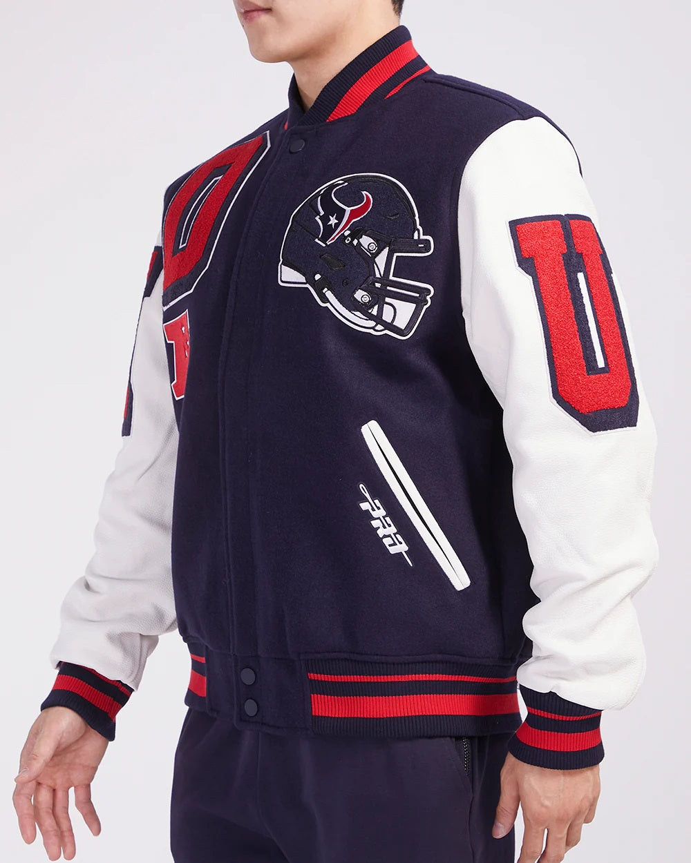Houston Texans Mashup Varsity Jacket WorthVee
