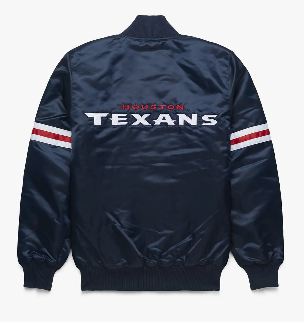 Houston Texans Satin Varsity Jacket WorthVee