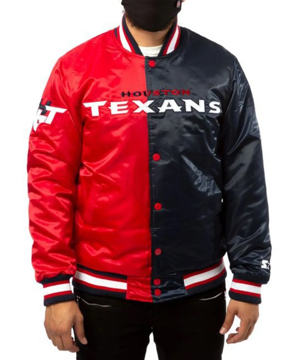 Houston Texans Starter Satin Jacket WorthVee