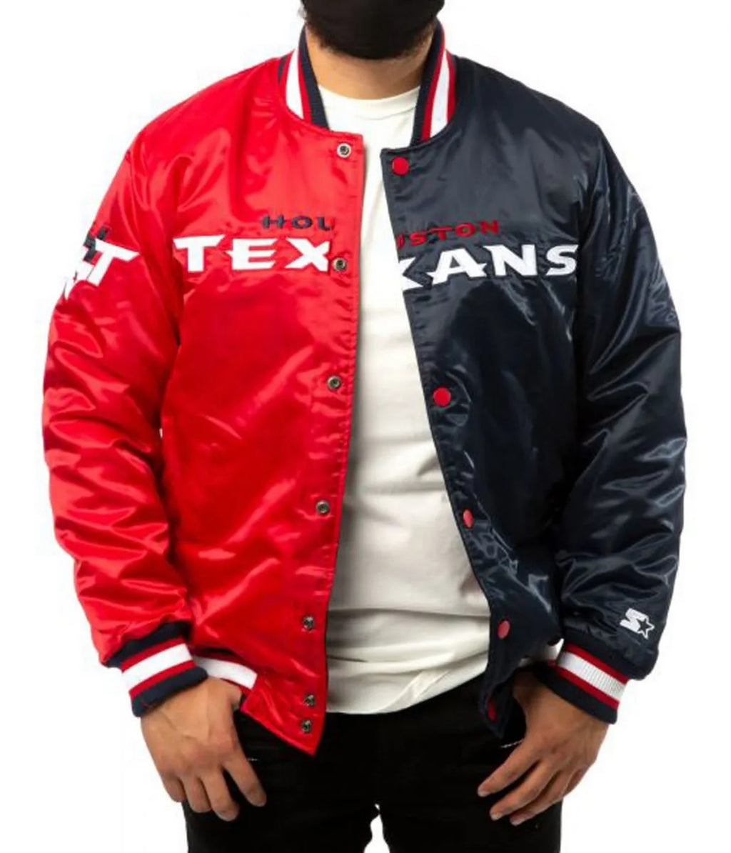 Houston Texans Starter Satin Jacket WorthVee
