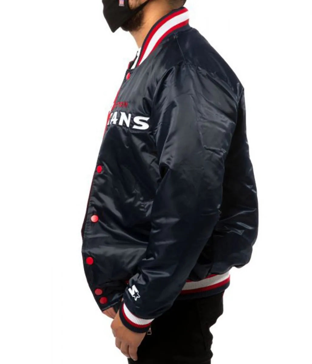 Houston Texans Starter Satin Jacket WorthVee