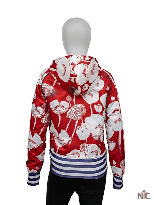 I Love America Lisa Floral Printed Jacket Clanton Jacket