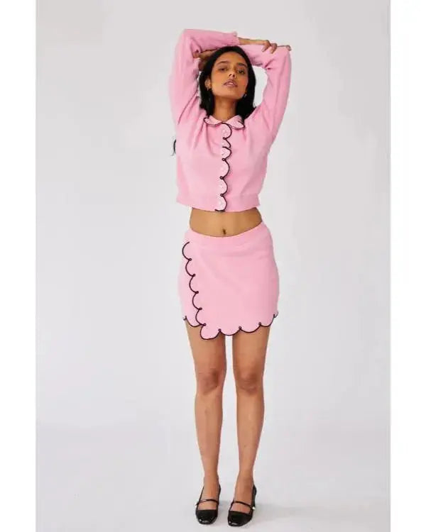 I Love LA S01 Lauren Holt Pink Cardigan WorthVee
