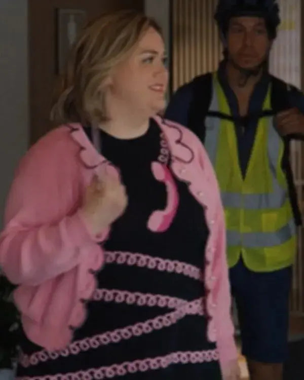 I Love LA S01 Lauren Holt Telephone Print Dress WorthVee