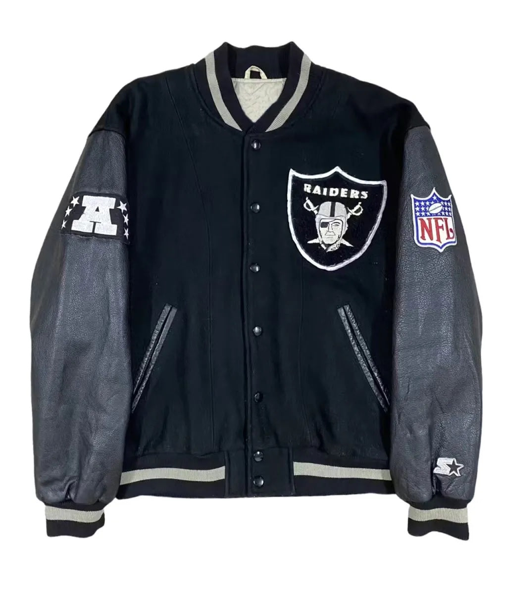 Ice Cube Los Angeles Raiders Varsity Jacket WorthVee