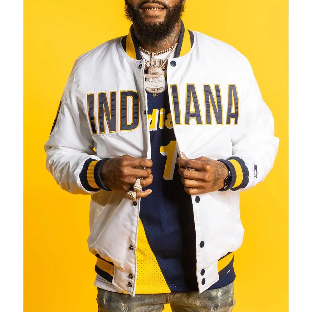 Indiana Pacers X White Jacket WorthVee