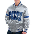 Indianapolis Colts Gridiron Classics Home Game Satin Jacket WorthVee