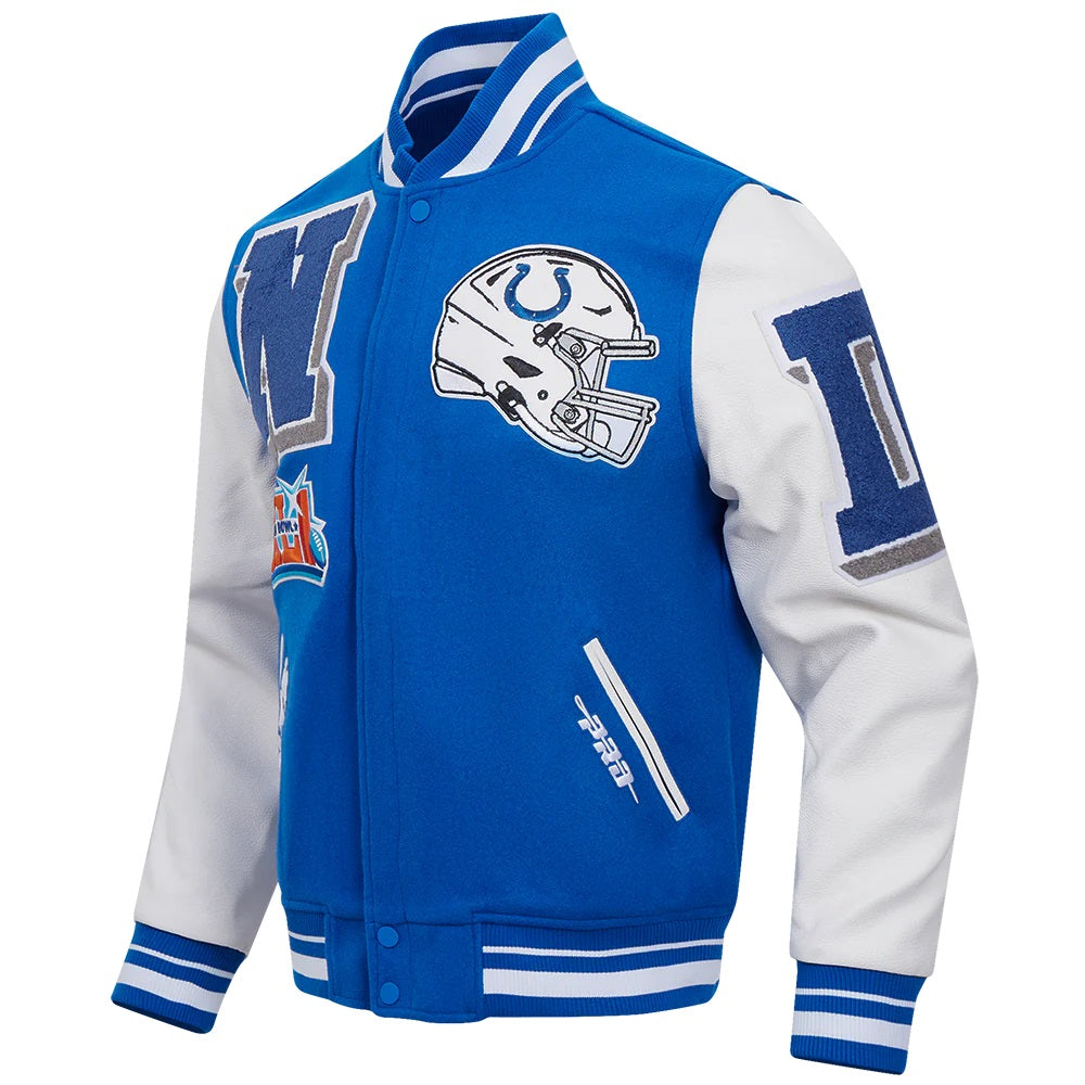 Indianapolis Colts Mashup Varsity Jacket WorthVee
