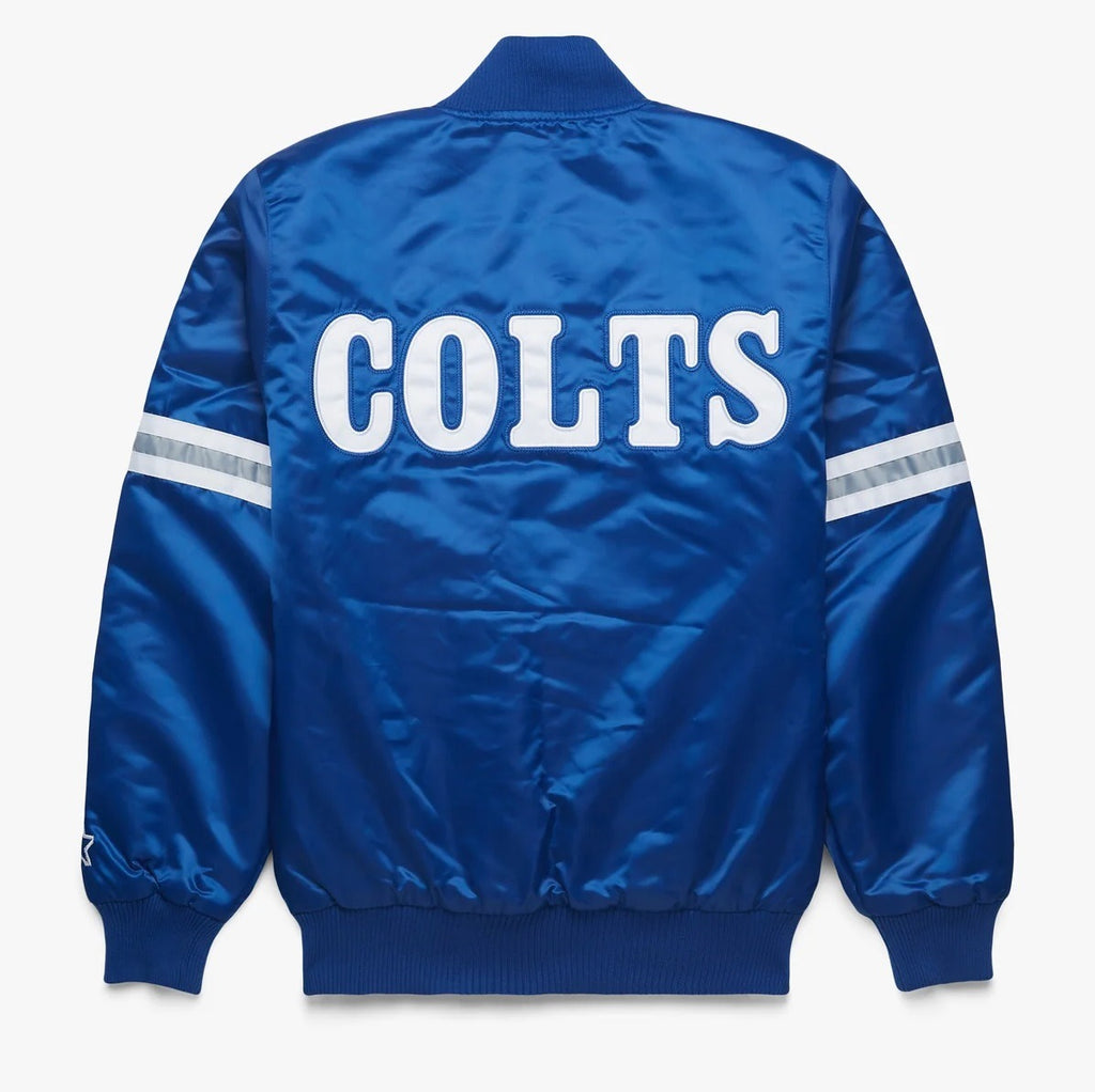 Indianapolis Colts Satin Varsity Jacket WorthVee
