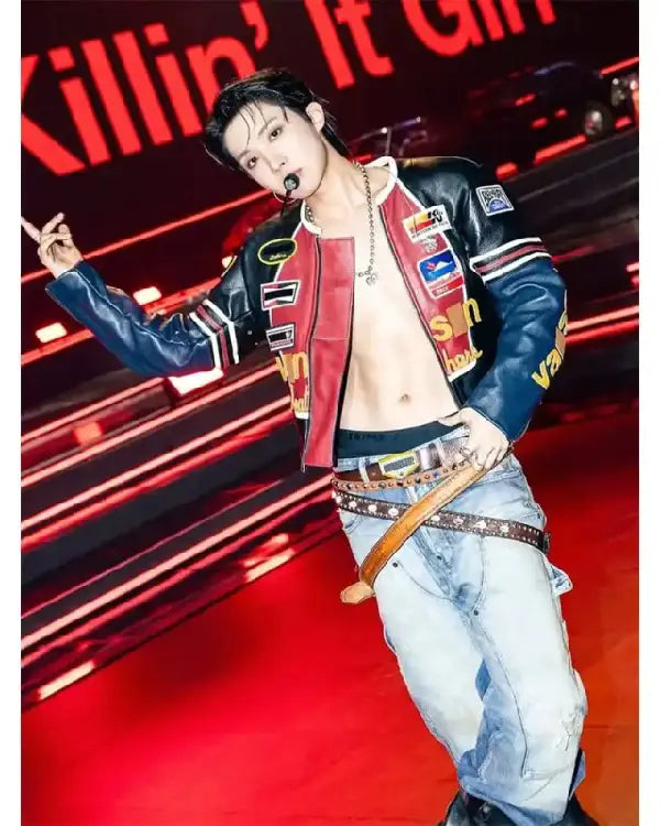 J Hope Killin’ It Girl Black Leather Jacket