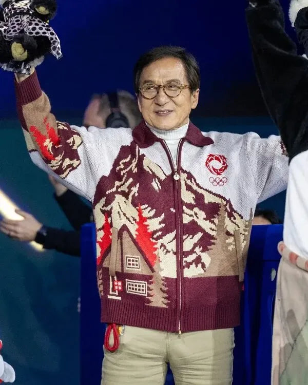Jackie Chan Figure Skating Milano Cortina 2026 Winter Olympics Jacket
