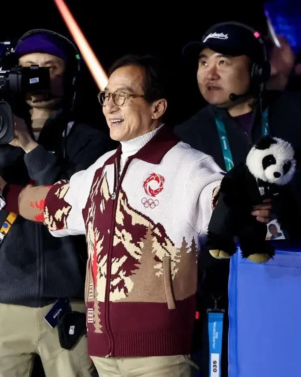 Jackie Chan Figure Skating Milano Cortina 2026 Winter Olympics Jacket