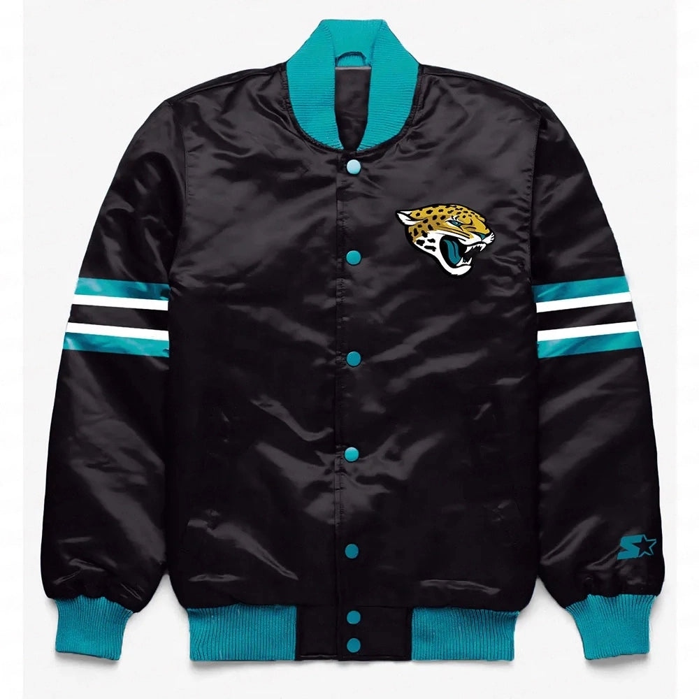 Jacksonville Jaguars Button Down Jacket WorthVee