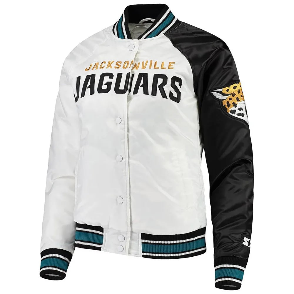 Jacksonville Jaguars Hometow Satin Jacket WorthVee