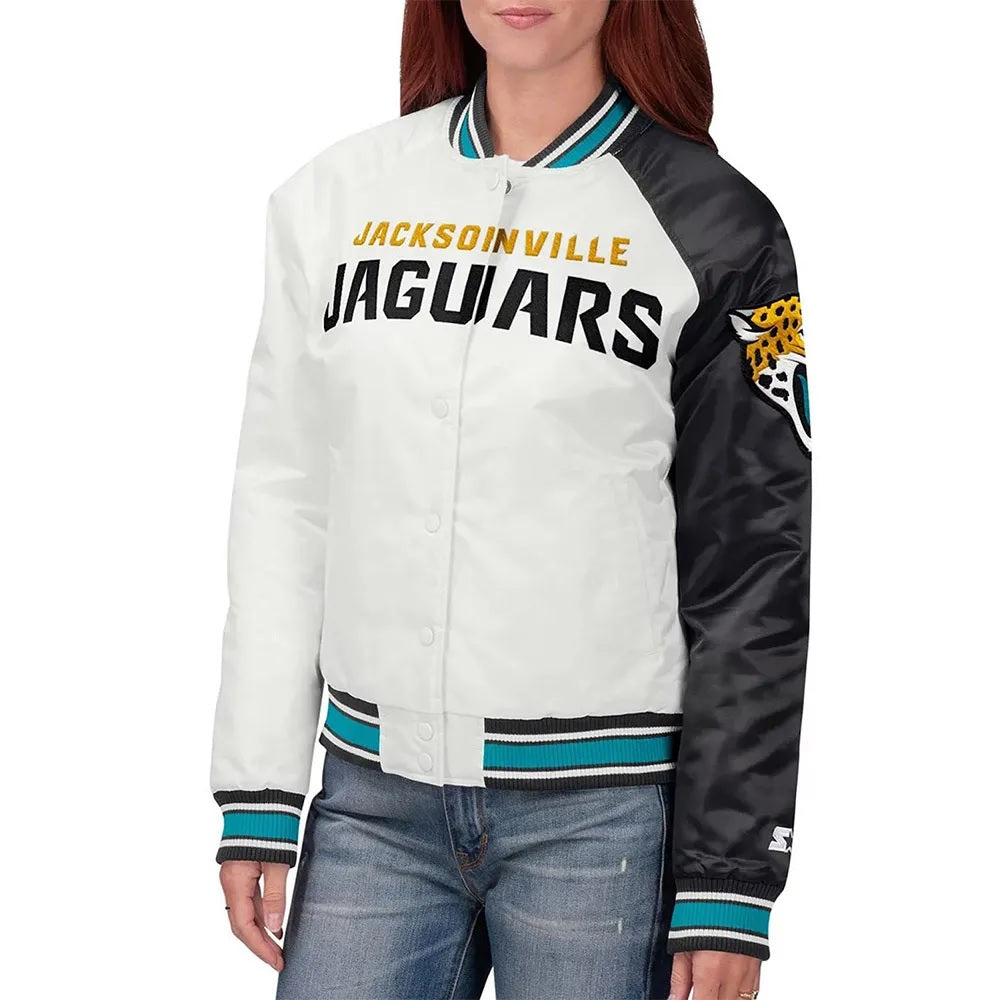 Jacksonville Jaguars Hometow Satin Jacket WorthVee