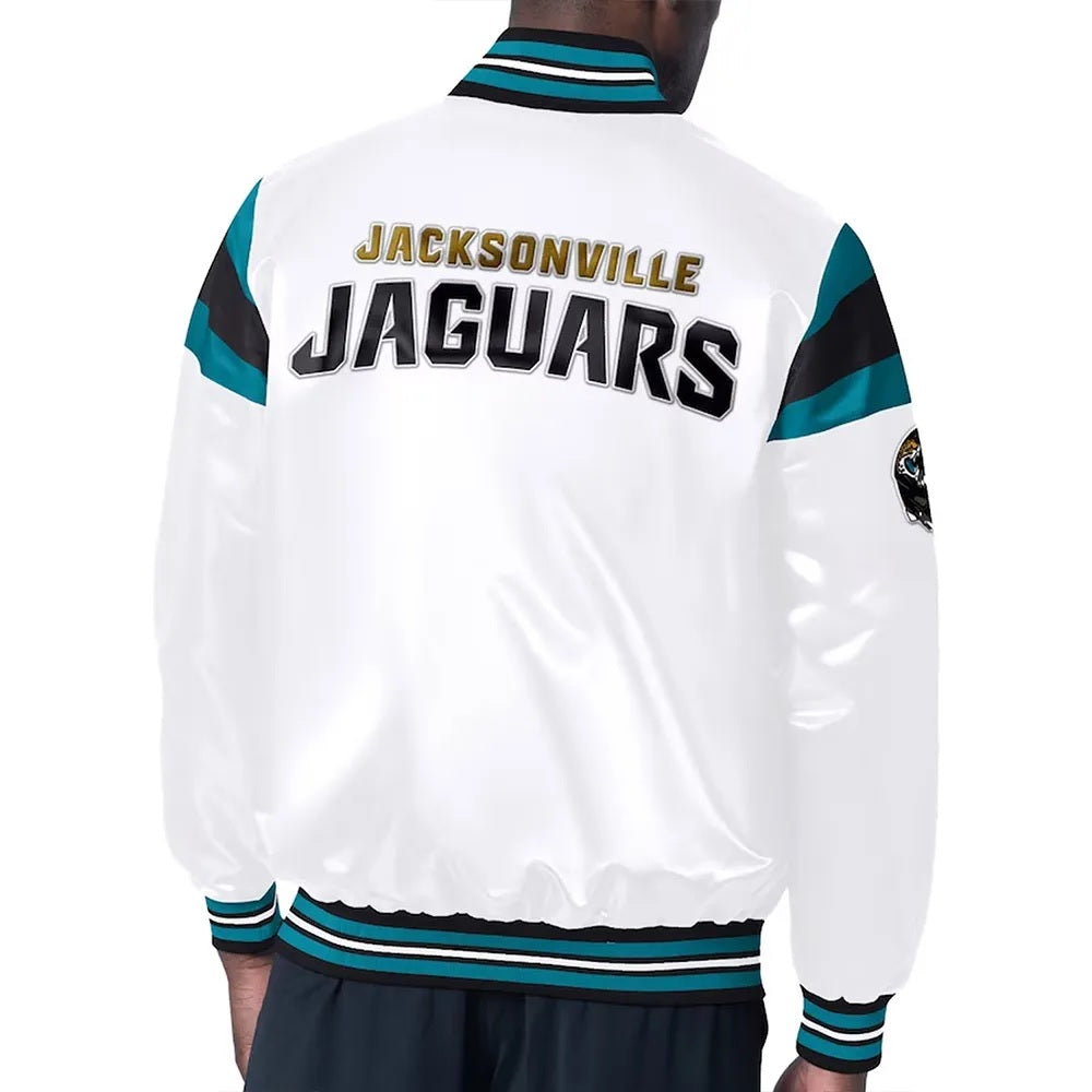 Jacksonville Jaguars Midweight Satin Jacket WorthVee