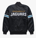 Jacksonville Jaguars Satin Varsity Jacket WorthVee
