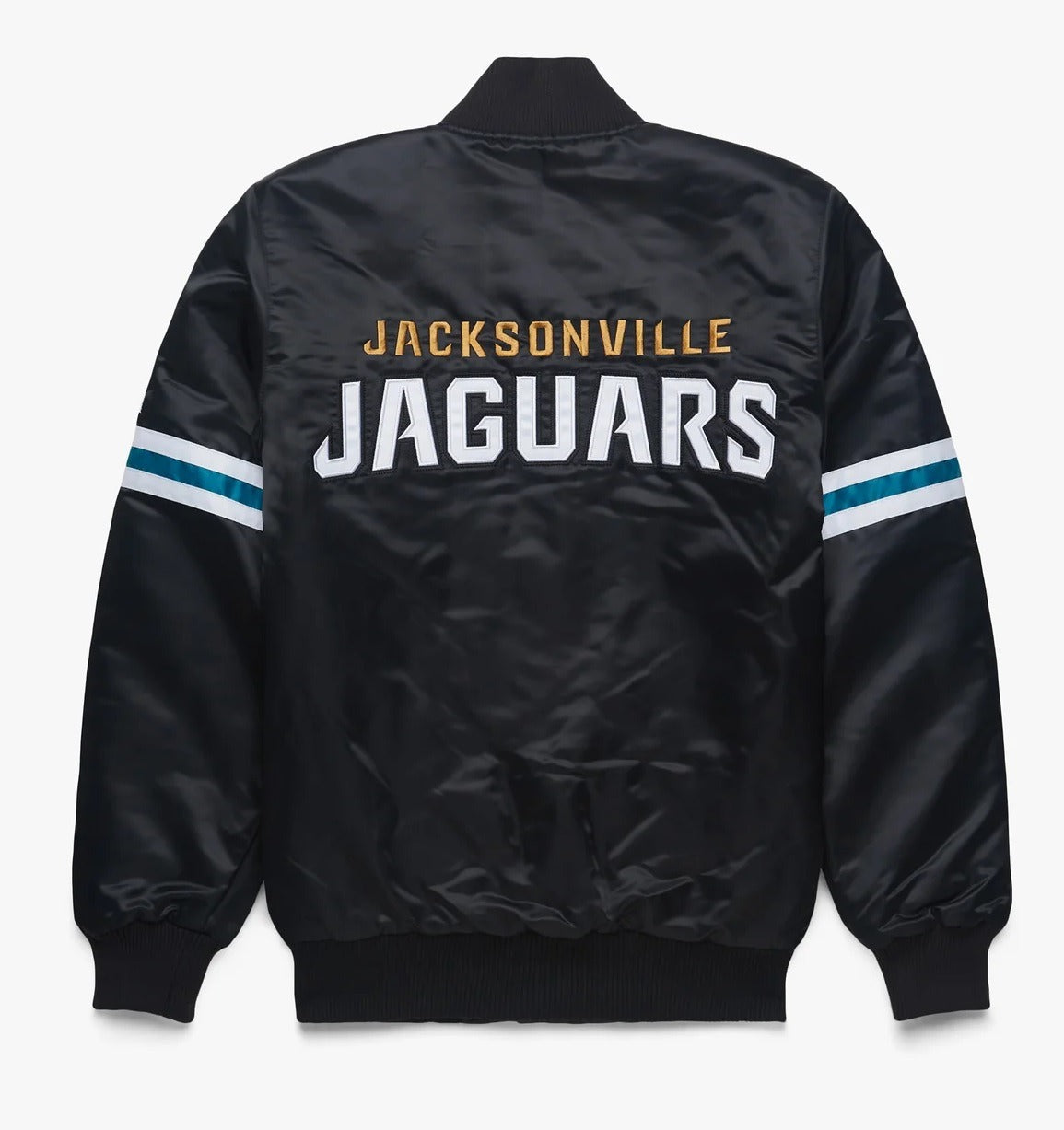Jacksonville Jaguars Satin Varsity Jacket WorthVee