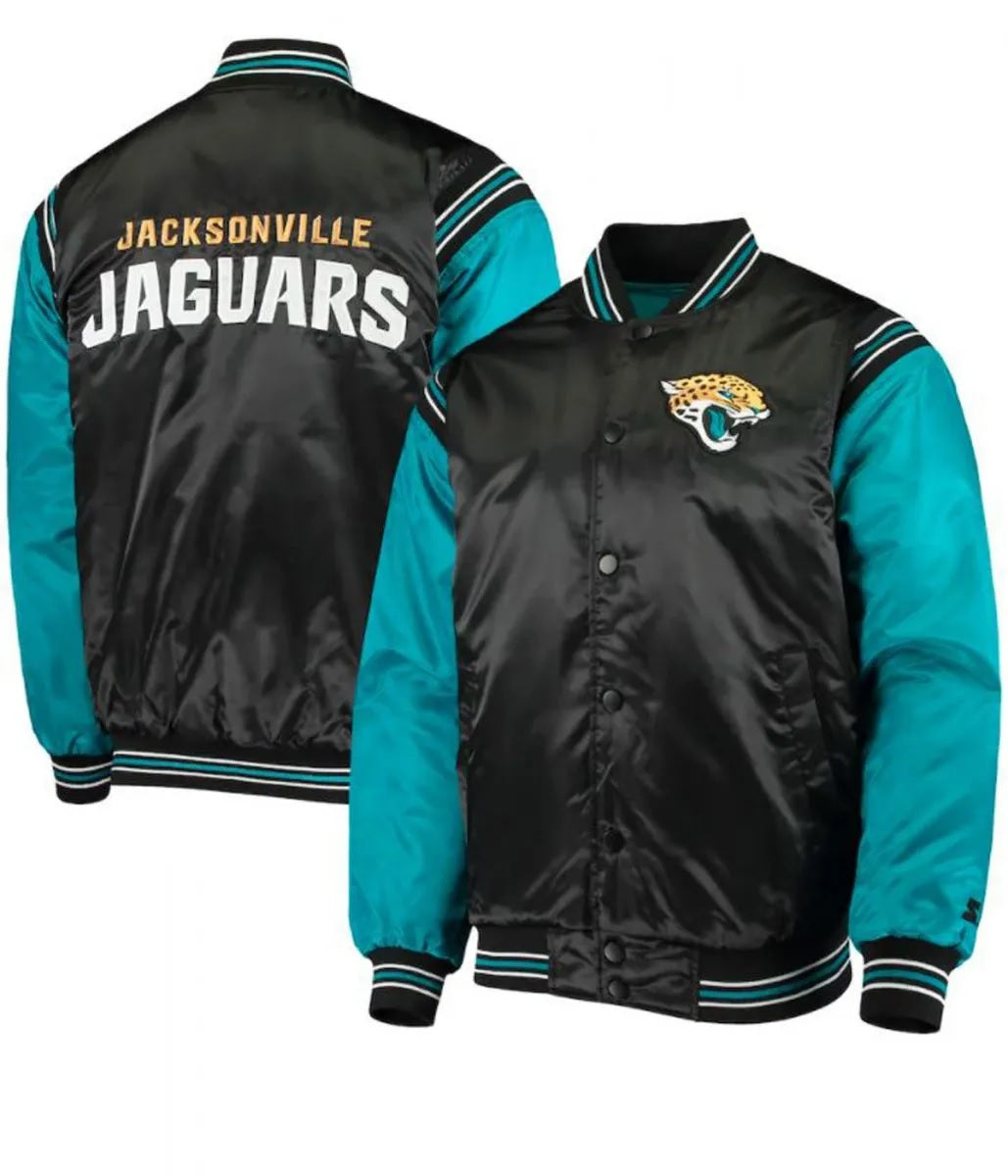 Jacksonville Jaguars Starter Satin Jacket WorthVee