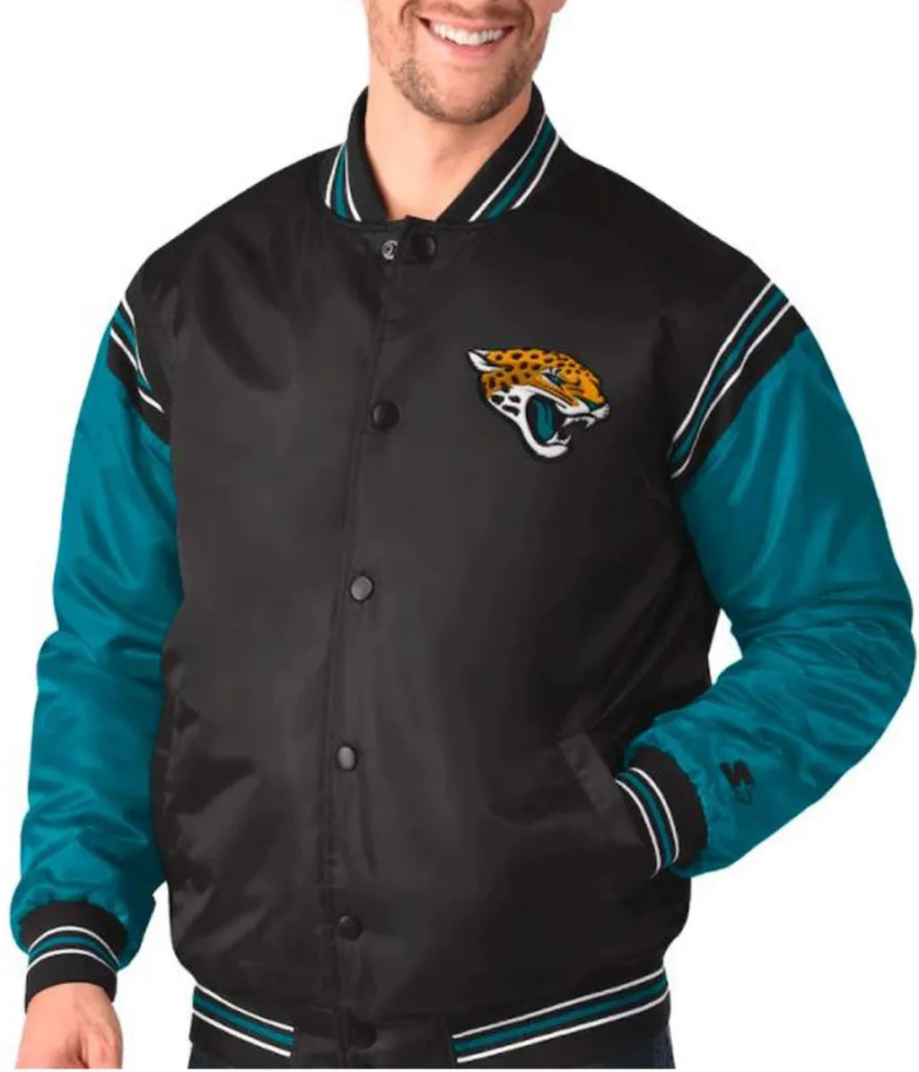 Jacksonville Jaguars Starter Satin Jacket WorthVee