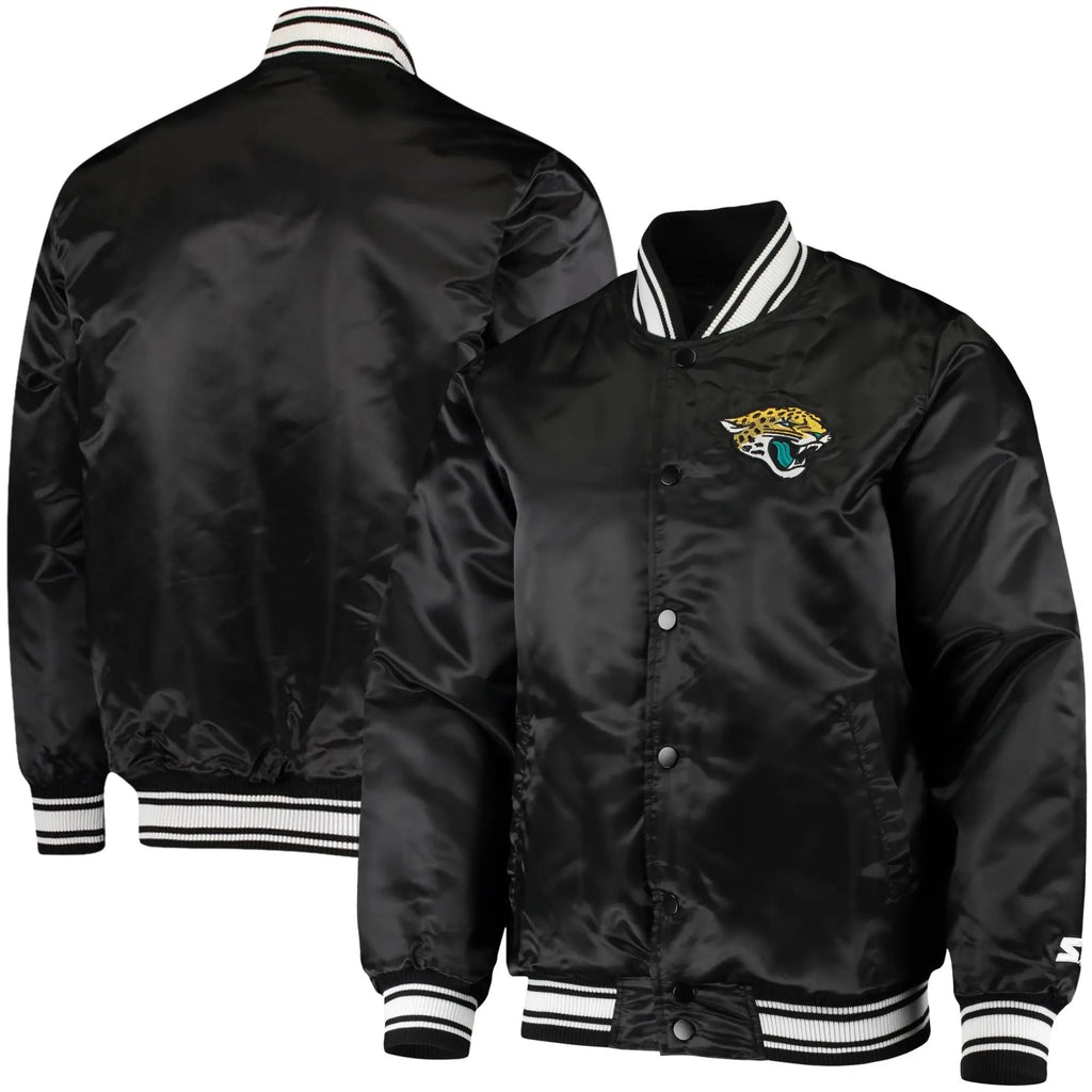 Jacksonville Jaguars Starter locker Room Satin Jacket WorthVee