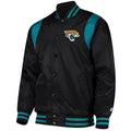 Jacksonville Jaguars Teal and Satin Jacket WorthVee