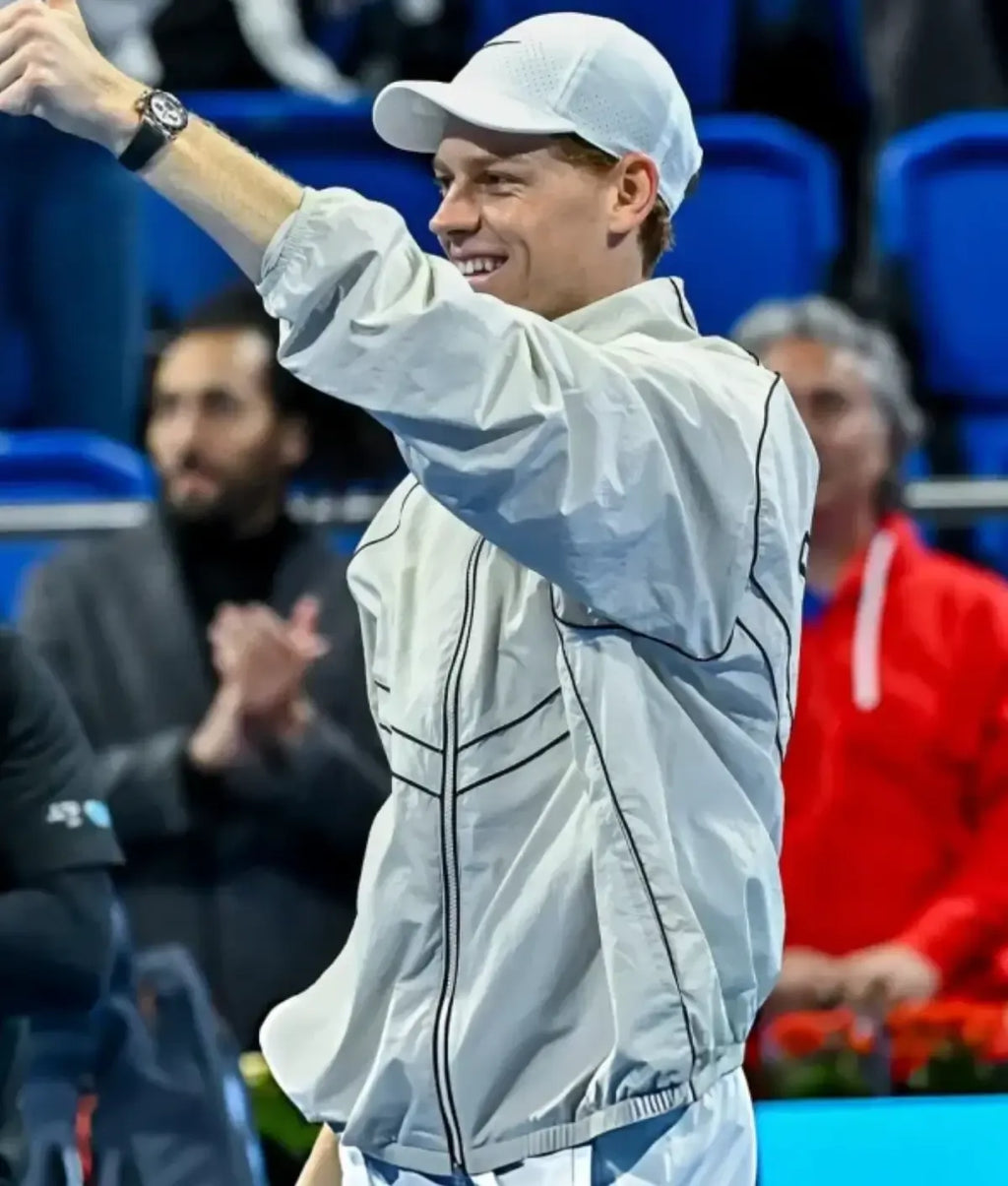 Jannik Sinner Qatar ExxonMobil Open Jacket