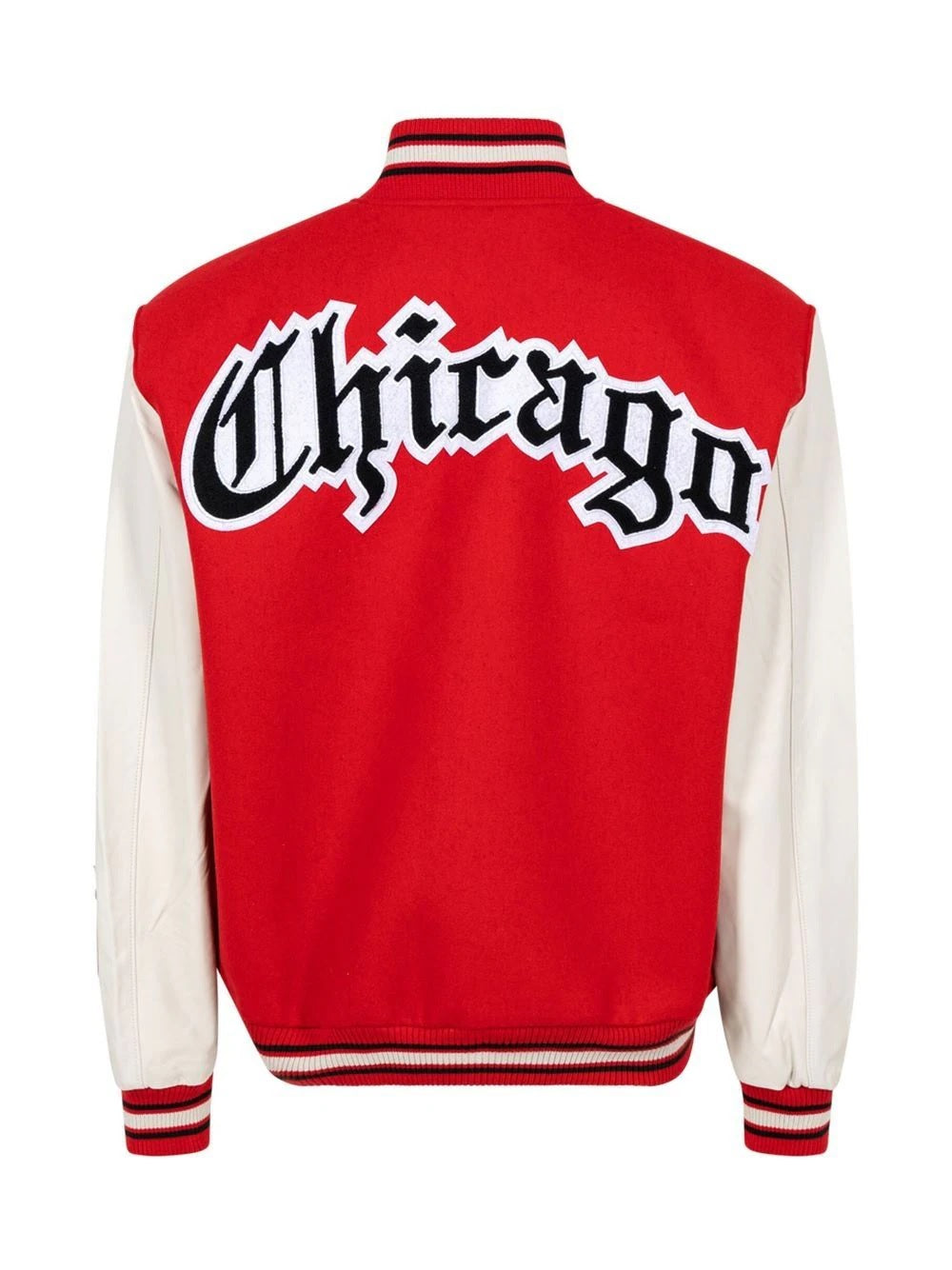 Jeff Hamilton Chicago Bulls Red And White Jacket WorthVee