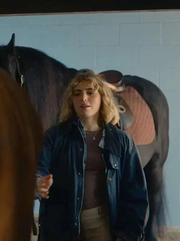 Jem Sex Education S04 Blue Cotton Jacket Clanton Jacket