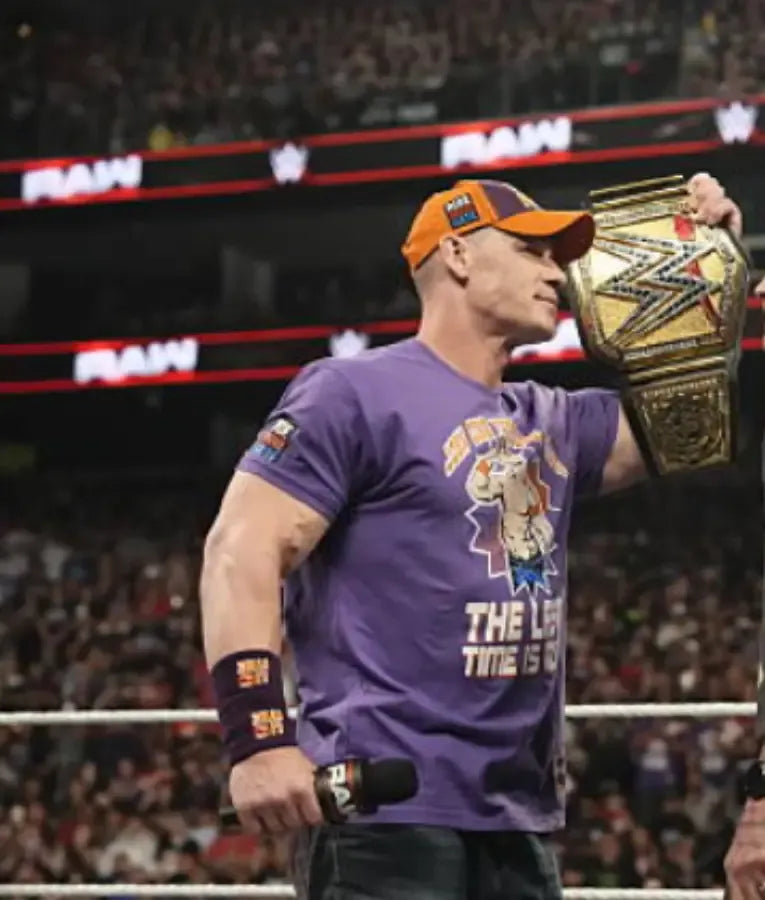 John Cena Monday Night RAW Purple T-Shirt