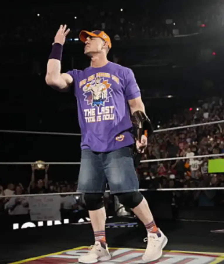 John Cena Monday Night RAW Purple T-Shirt