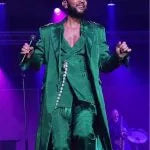 John Legend Global Citizen Move Afrika Green Coat