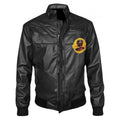 Johnny Lawrence Cobra Kai Black Leather Bomber Jacket Clanton Jacket