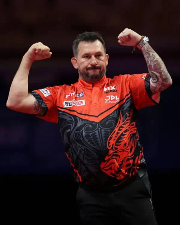 Jonny Clayton 2025 Betfred World Matchplay Shirt Clanton Jacket