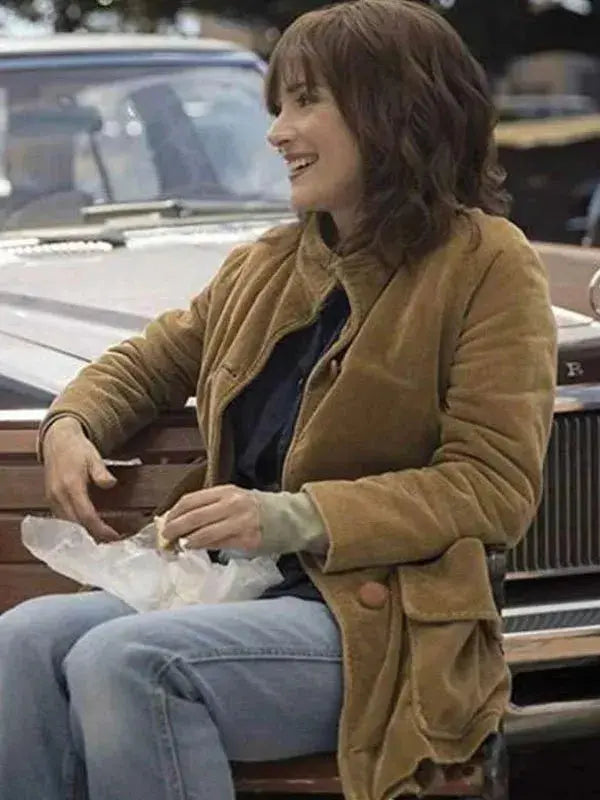 Joyce Byers Stranger Things Brown Corduroy Jacket WorthVee