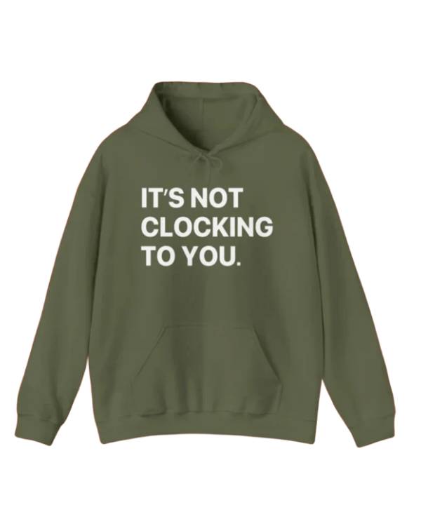 Justin Bieber It’s Not Clocking To You Hoodie Clanton Jacket