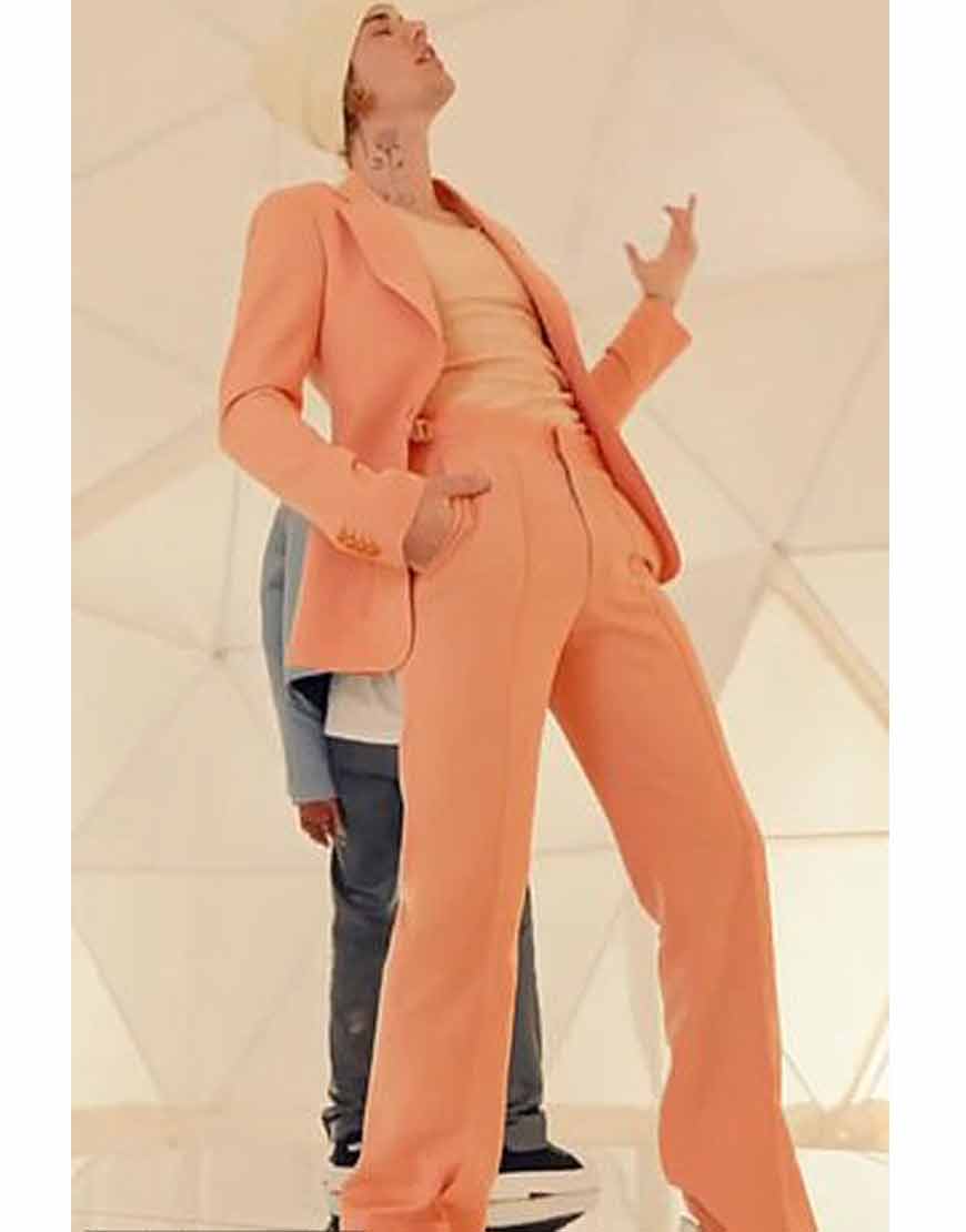 Justin Bieber Peaches Suit WorthVee