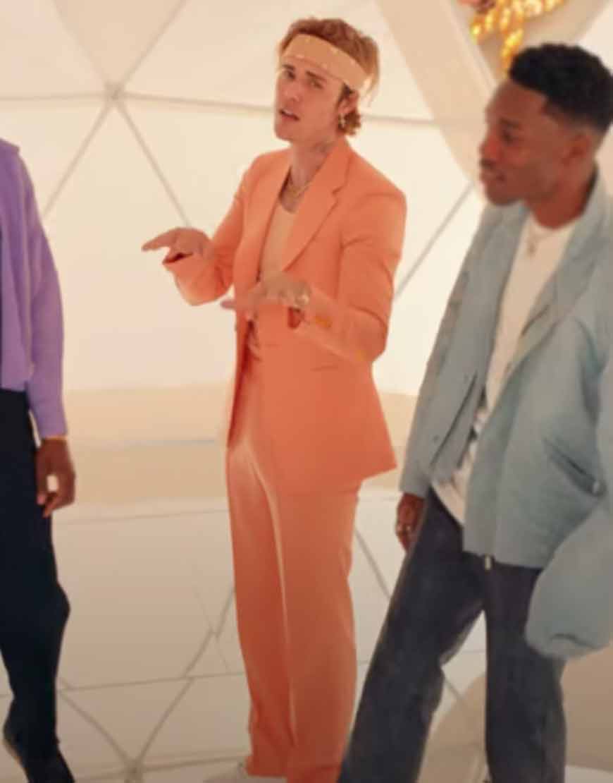 Justin Bieber Peaches Suit WorthVee