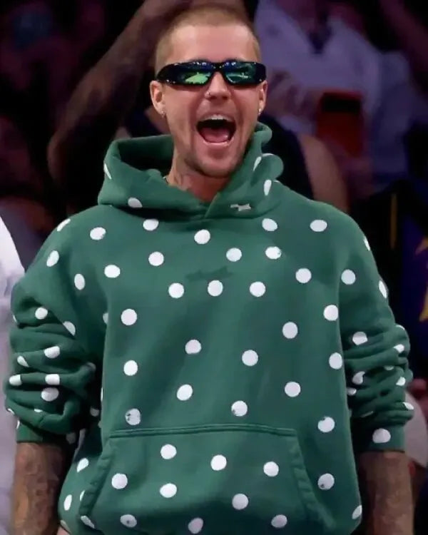 Justin Bieber The Los Angeles Lakers Game Hoodie