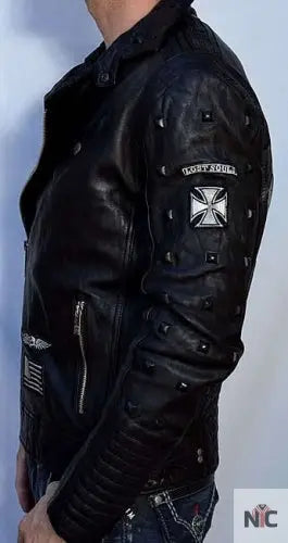 КОЖАНАЯ КУРТКА AFFLICTION AMERICAN REBORN JACKET Clanton Jacket