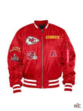 Kansas City Chiefs Alpha Industries X New Era Jacket Clanton Jacket
