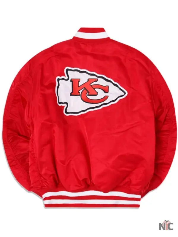 Kansas City Chiefs Alpha Industries X New Era Jacket Clanton Jacket