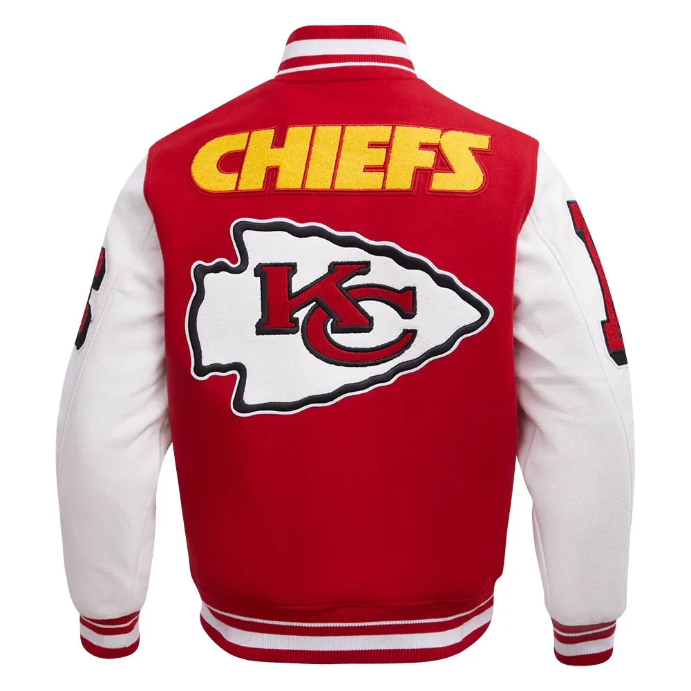 Kansas City Chiefs Mashup Wool Varsity Jacket