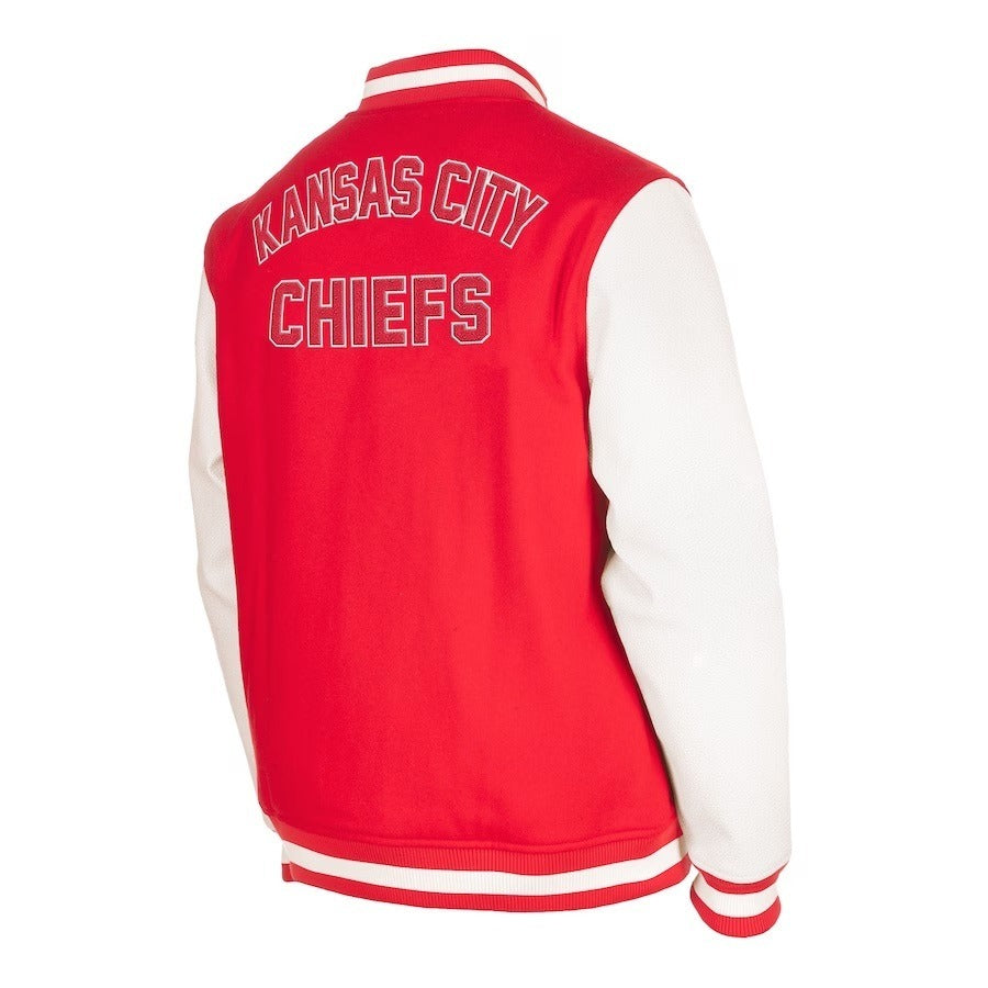 Kansas City Chiefs New Era Red Third Down Jacket WorthVee