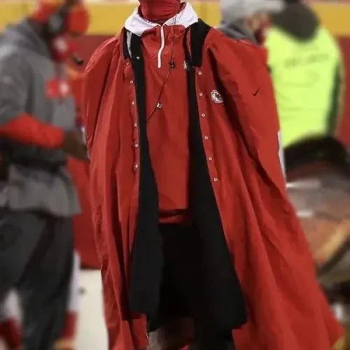 Kansas City Chiefs Patrick Mahomes Cape Coat Clanton Jacket